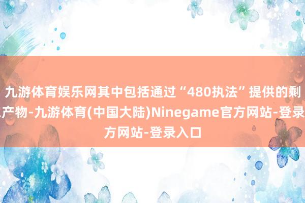 九游体育娱乐网其中包括通过“480执法”提供的剩余农产物-九游体育(中国大陆)Ninegame官方网站-登录入口